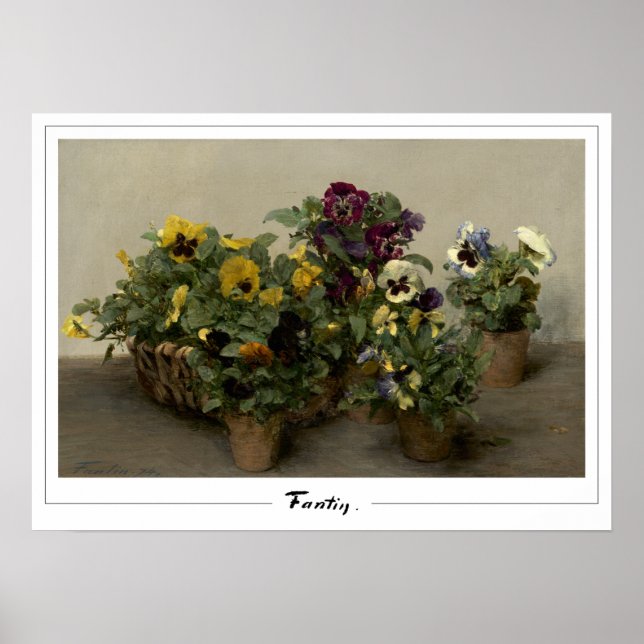 Henri Fantin-Latour Zedign Poster de arte #208 (Frente)