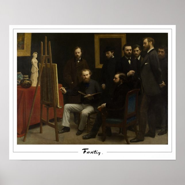 Henri Fantin-Latour Zedign Poster de arte #293 (Frente)