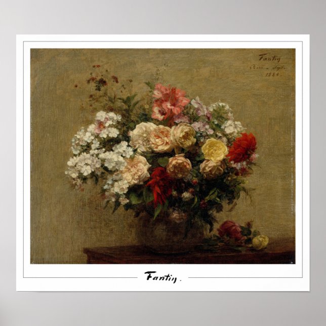 Henri Fantin-Latour Zedign Poster de arte #442 (Frente)