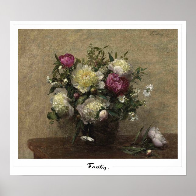 Henri Fantin-Latour Zedign Poster de arte #448 (Frente)