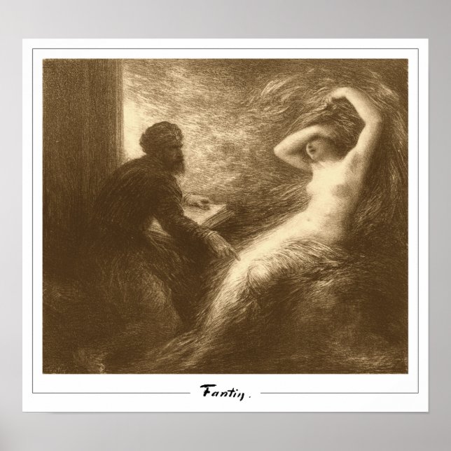 Henri Fantin-Latour Zedign Poster de arte #454 (Frente)