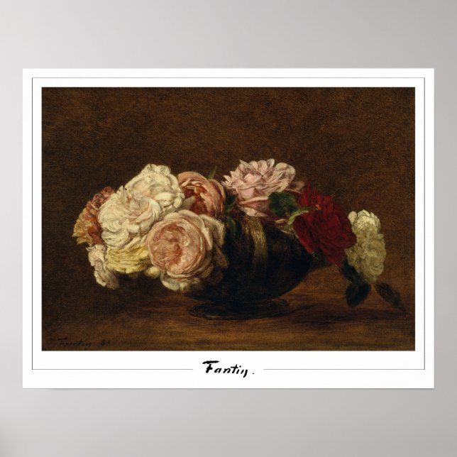 Henri Fantin-Latour Zedign Poster de Arte #92 (Frente)