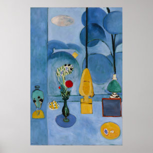 Henri Matisse La ventana azul 1913 – Póster o