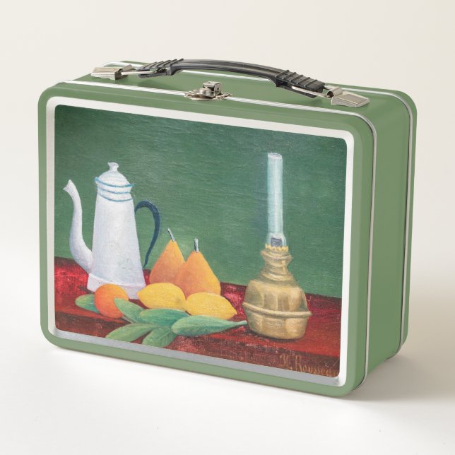 Henri Rousseau - Bodegón con Cafetera (Anverso)