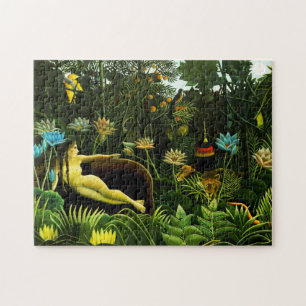 Henri Rousseau El rompecabezas del sueño