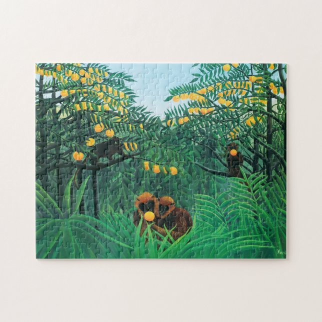 Henri Rousseau El Rompecabezas Tropical (Horizontal)