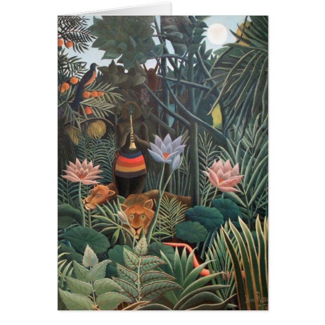 Henri Rousseau El Surrealismo De La Selva Sueña (Frente)