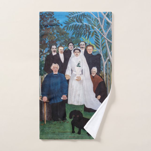 Henri Rousseau - La fiesta de la boda (Toalla de mano)