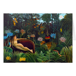 Henri Rousseau La tarjeta de felicitación CC1144 D