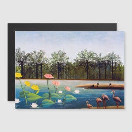 Henri Rousseau - La tarjeta magnética de los flame
