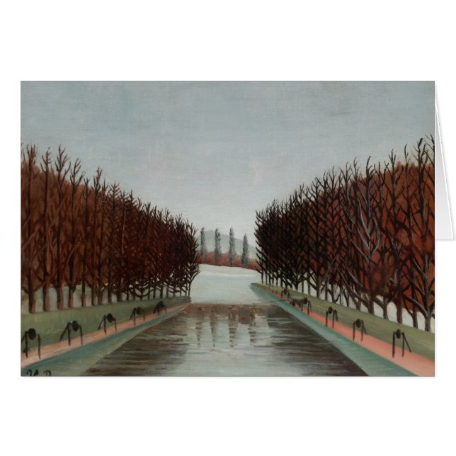 Henri Rousseau - Le Canal (Anverso (Horizontal))