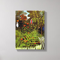 Henri Rousseau - Paisaje exótico Arte de la jungla