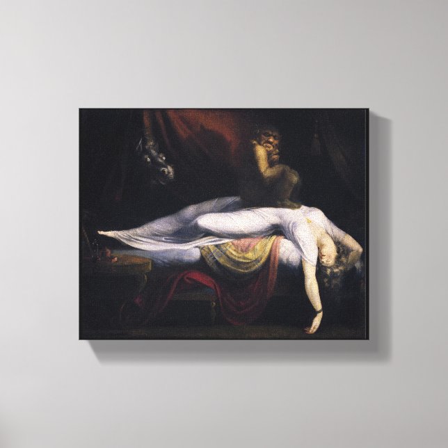 Henry Fuseli El Arte De La Pintadura Nocturna (Anverso)