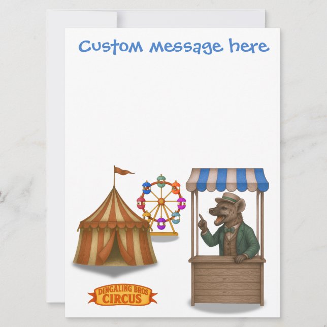 Henry hyena hawker (Anverso)