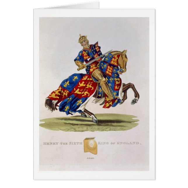 Henry VI, rey de Inglaterra (1421-71), 1422, de 'A (Frente)