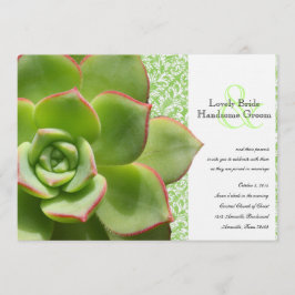 Hens verdes y chicles invitación a la boda exitosa