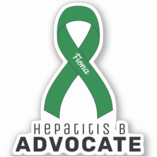 Hepatitis B Advocate Pegatina de vinilo