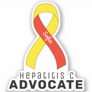Hepatitis C Advocate Pegatina de vinilo