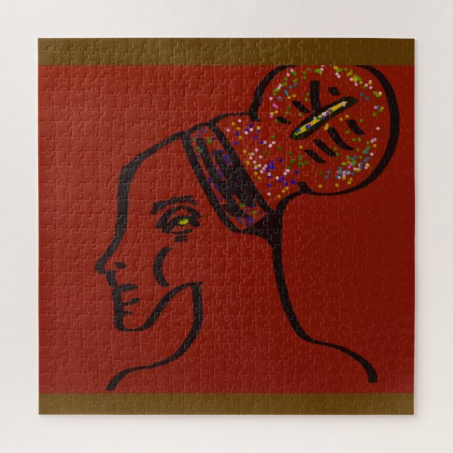 Her Name Is Light Jigsaw Puzzle (Vertical)