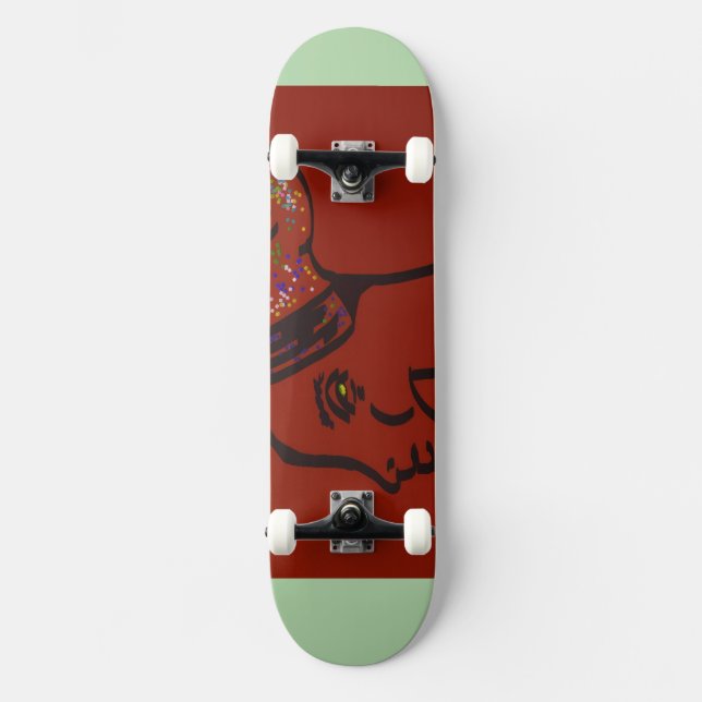 Her Name Is Light Skateboard (Anverso)
