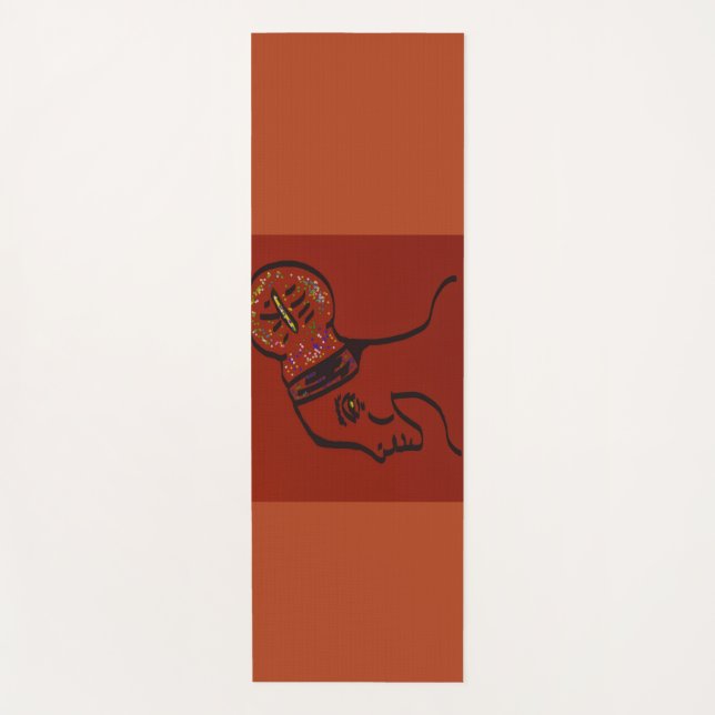 Her Name Is Light Yoga Mat (Anverso)