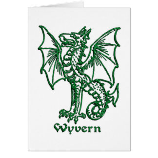 Heráldica medieval - Wyvern