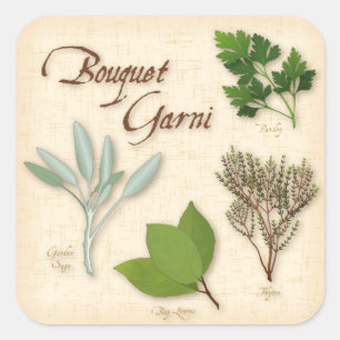 Herb Bouquet Pegatinas