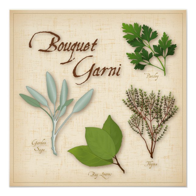 Herb Bouquet Poster (Anverso)