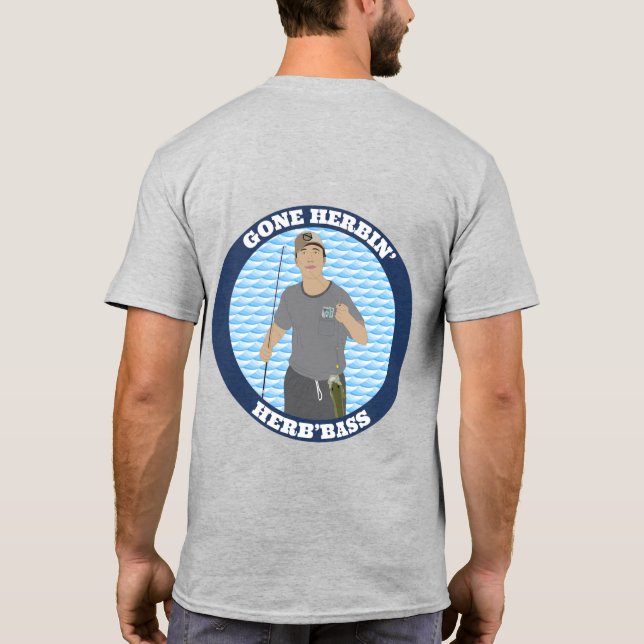 Herb'Bass, la camiseta de Gone Herbin' (Reverso)