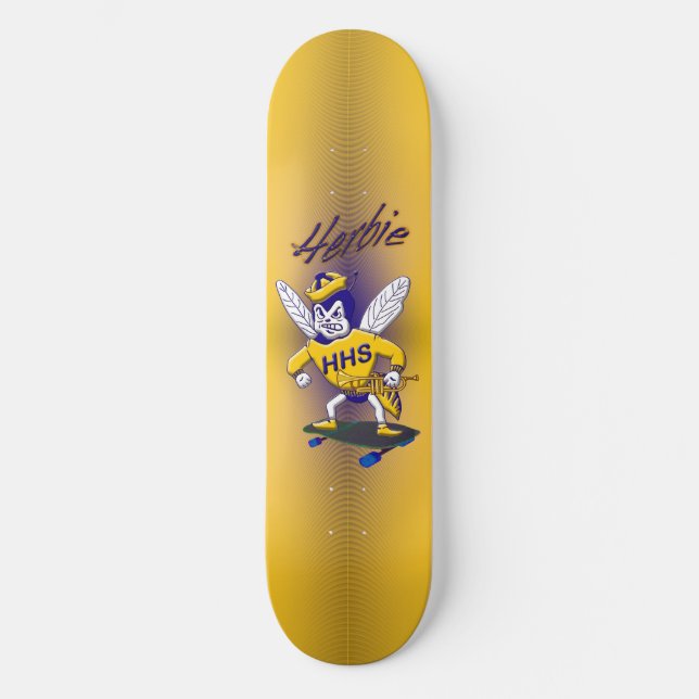 Herbie Skateboards con su Trumpet (Anverso)