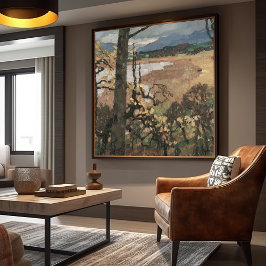 Herbst an Chiemsee | Arte paisajístico Leo Putz