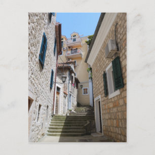 Herceg Novi en la postal de Montenegro