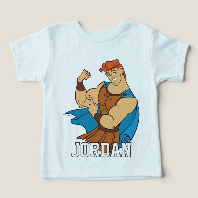 Hercules Bicep Flex Toddler T-shirt (Diseño delantero )