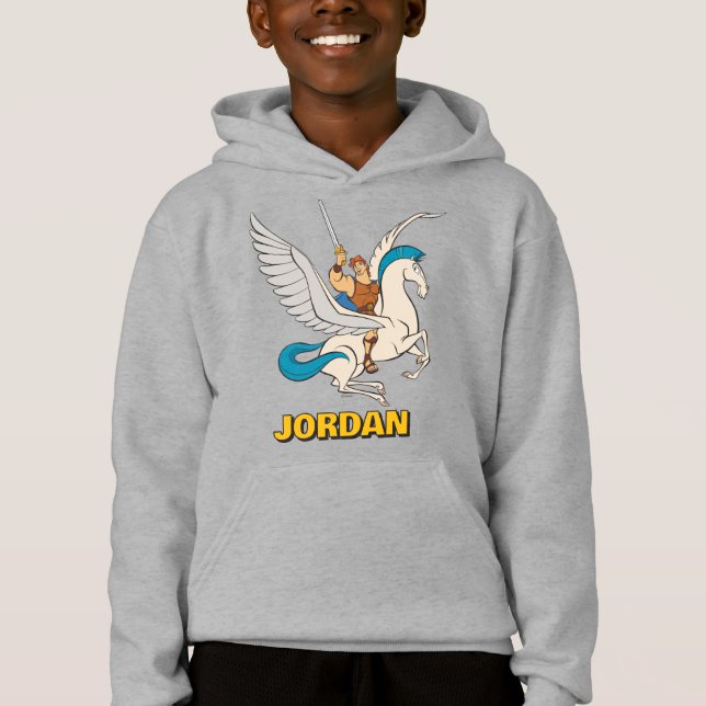 Hercules Riding Pegasus Hoodie (Anverso)