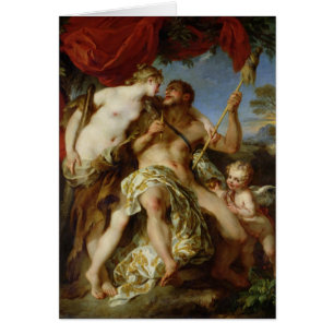 Hércules y Omphale, 1724