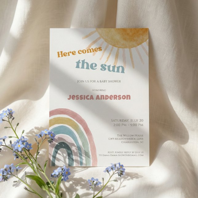 Here Comes the Sun Baby Shower (Subido por el creador)