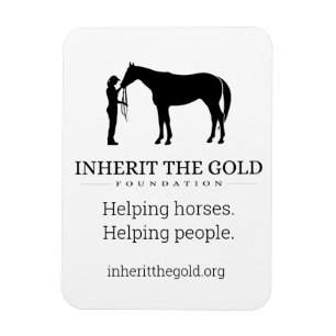 Heredar el imán con el logotipo de la Fundación Go