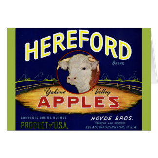 Hereford Washington Apples
