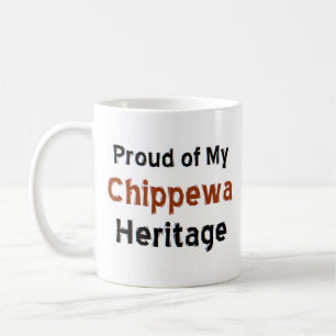 herencia de chippewa taza de café