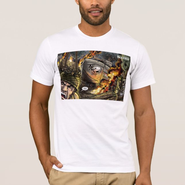 ¡"Herencia del soldado" ningunos presos! Camiseta (Anverso)