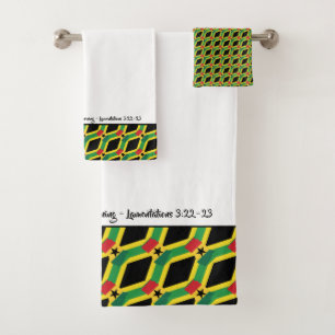 Herencia dual BANDERA DE GHANA JAMAICA ¡Person