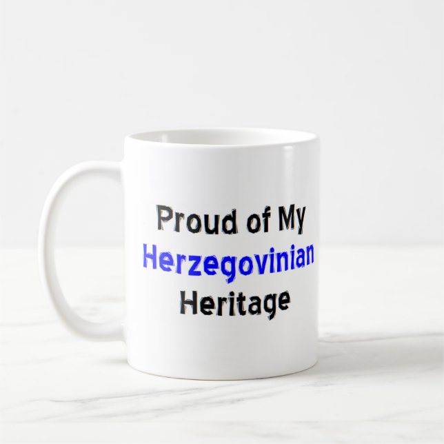 herencia herzegoviniana taza de café (Izquierda)