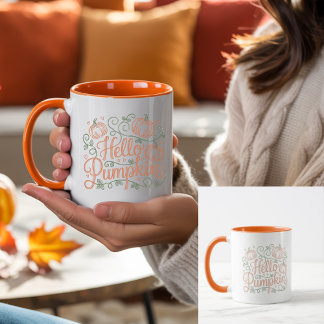 Herencia | Taza Hello Pumpkin – Taza de café otoña