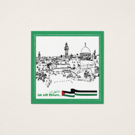 Herencia y esperanza palestinas: Regresaremos