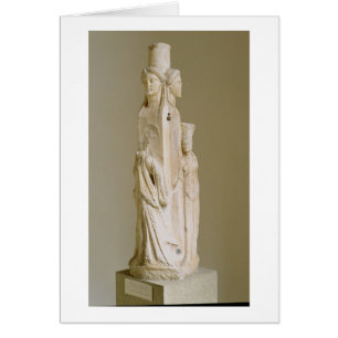 Herm triforme de Hecate, escultura de mármol, el