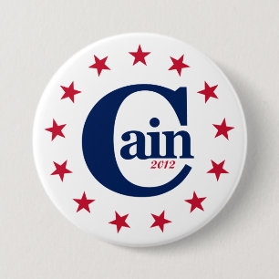 Herman Caín para el presidente 2012 3" botón de