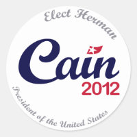 Herman Cain por los Pegatinas "espirituales" del p
