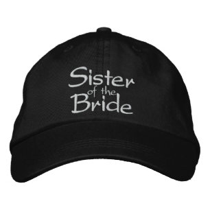 Hermana de la gorra del Boda bordado de novia