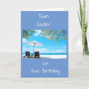 **HERMANA GEMELA** DISFRUTA TU TARJETA DE CUMPLEAÑ
