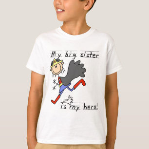 Hermana grande mis camisetas y regalos del héroe